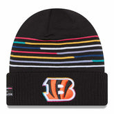 Cincinnati Bengals 2025 NFL Crucial Catch New Era Knit Hat Taass US
