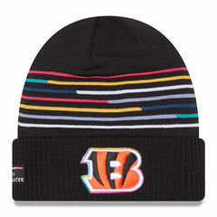 Cincinnati Bengals 2025 NFL Crucial Catch New Era Knit Hat Taass US
