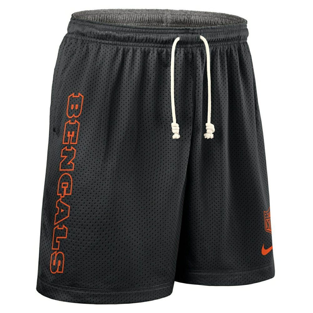 Cincinnati Bengals 2025 NFL Sideline Reversible Mesh Nike Dri-FIT Shorts Black Taass sale