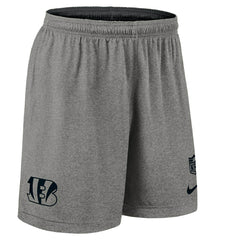 Cincinnati Bengals 2025 NFL Sideline Reversible Mesh Nike Dri-FIT Shorts Black Taass sale