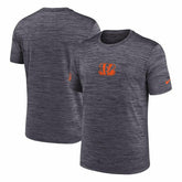 Cincinnati Bengals 2025 NFL Sideline Nike Velocity Performance T-Shirt Gray Taass US