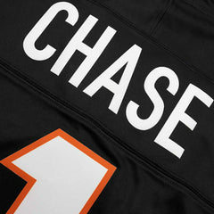 Ja’Marr Chase #1 Cincinnati Bengals Nike Vapor F.U.S.E. Limited NFL Jersey Black Classic