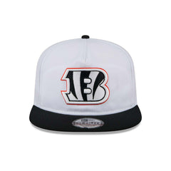 Cincinnati Bengals 2024 NFL Training Camp New Era Golfer Snapback Cap White Lifestyle