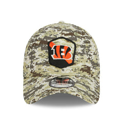 Cincinnati Bengals Camo 2023 NFL Salute to Service New Era 39THIRTY Flex Cap Lifestyle