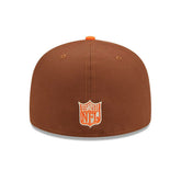 Cincinnati Bengals Harvest New Era 59FIFTY Fitted NFL Cap Brown Taass sale