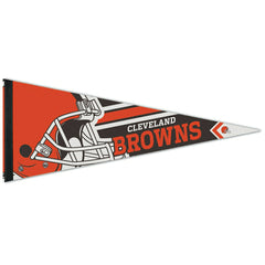 Cleveland Browns Big Logo Premium Football NFL Pennant Taass US