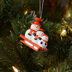 Cleveland Browns NFL Sledding Snowmen Christmas Ornament Taass for sale