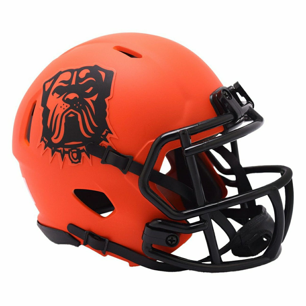 Cleveland Browns Rave Alternate NFL Speed Mini Helmet Orange Taass for sale
