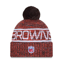 Cleveland Browns Throwback 2025 NFL Sideline Sport Knit Hat Fashion