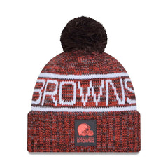 Cleveland Browns 2025 NFL Sideline Sport Knit Hat Taass sale