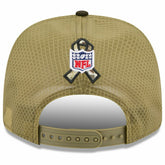 Cleveland Browns 2025 NFL Salute to Service 9SEVENTY Trucker Snapback Cap Olive Taass for sale