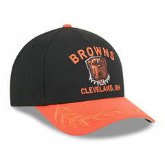 Cleveland Browns 2025 NFL Draft 9FORTY M-Crown A-Frame Snapback Cap Black Classic