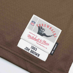 Jim Brown #32 Cleveland Browns Mitchell & Ness Throwback NFL Jersey Taass US