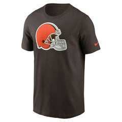 Cleveland Browns Nike Essential Logo NFL T-Shirt Brown Fashion
