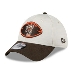 Cleveland Browns Historic 2024 NFL Sideline New Era 39THIRTY Flex Cap Taass for sale