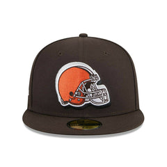 Cleveland Browns 2024 NFL Draft New Era 59FIFTY Fitted Cap Brown Lifestyle
