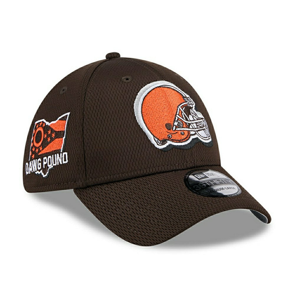Cleveland Browns 2024 NFL Draft New Era 39THIRTY Flex Cap Brown Taass sale