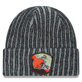 Cleveland Browns 2023 NFL Salute to Service New Era Knit Hat Taass sale