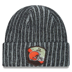 Cleveland Browns 2023 NFL Salute to Service New Era Knit Hat Taass sale