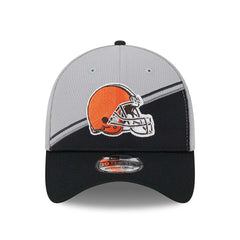 Cleveland Browns Colorway 2023 NFL Sideline New Era 39THIRTY Flex Cap Gray Taass sale