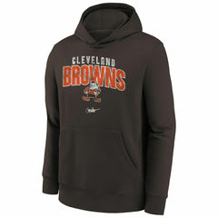 Cleveland Browns Rewind Shout Out Nike Club NFL Hoodie (YOUTH) Taass US