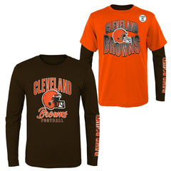 Cleveland Browns Game Day 3-in-1 Combo NFL Shirt (YOUTH) Taass sale