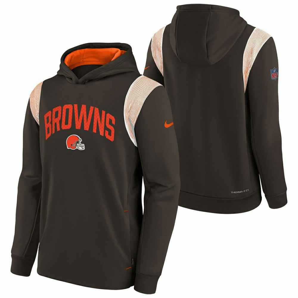 Cleveland Browns 2022 NFL On-Field Sideline Therma Hoodie (YOUTH) Taass US