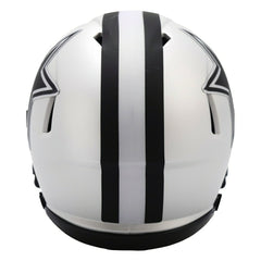 Dallas Cowboys Rave Alternate NFL Speed Mini Helmet Silver Lifestyle