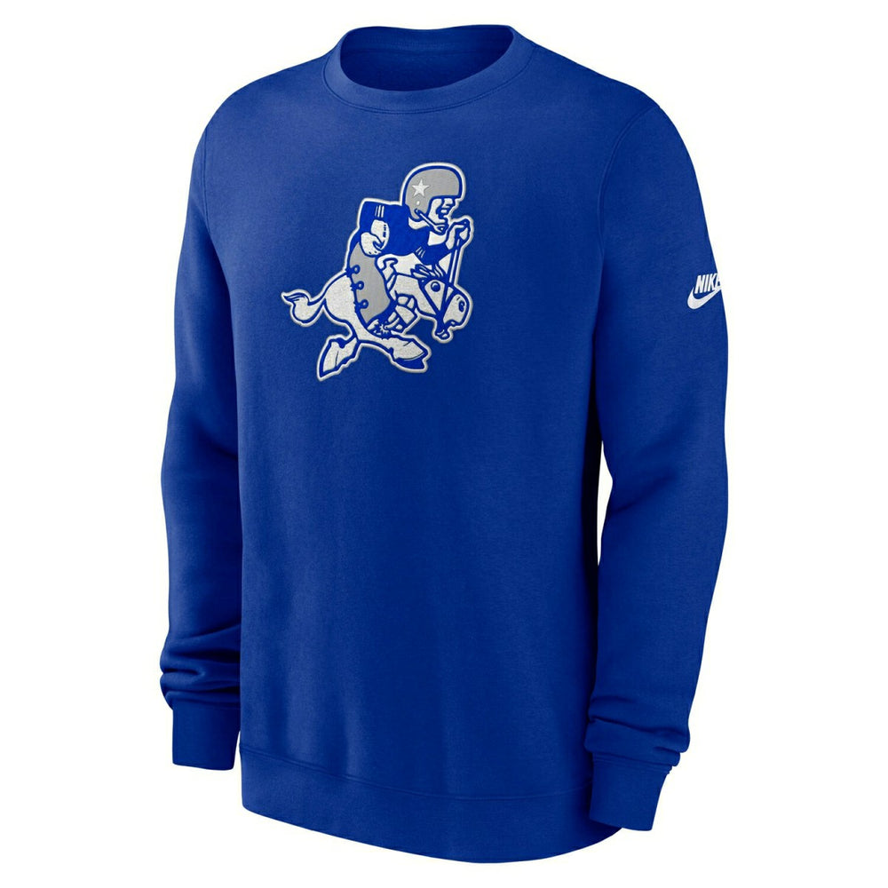 Dallas Cowboys Swing Pass NFL Rewind Club Crew Blue Taass sale