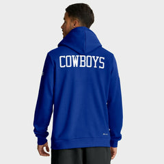 Dallas Cowboys 2025 NFL Sideline Nike Vintage Alternate Hoodie Blue Taass for sale