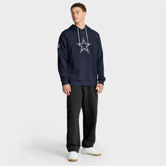 Dallas Cowboys 2025 NFL Sideline Nike Standard Issue Hoodie Navy Taass US