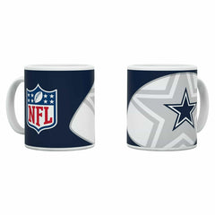 Dallas Cowboys Shadow Logo & Shield NFL Mug (330 ml) Lifestyle