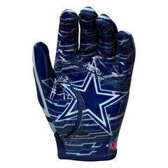 Dallas Cowboys Wilson Stretch-Fit NFL Receivers Gloves Taass for sale