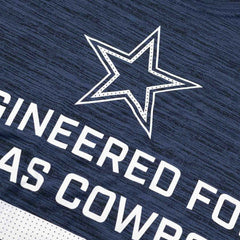 Dallas Cowboys 2025 NFL Sideline Nike Velocity Performance Long Sleeve T-Shirt Navy Fashion