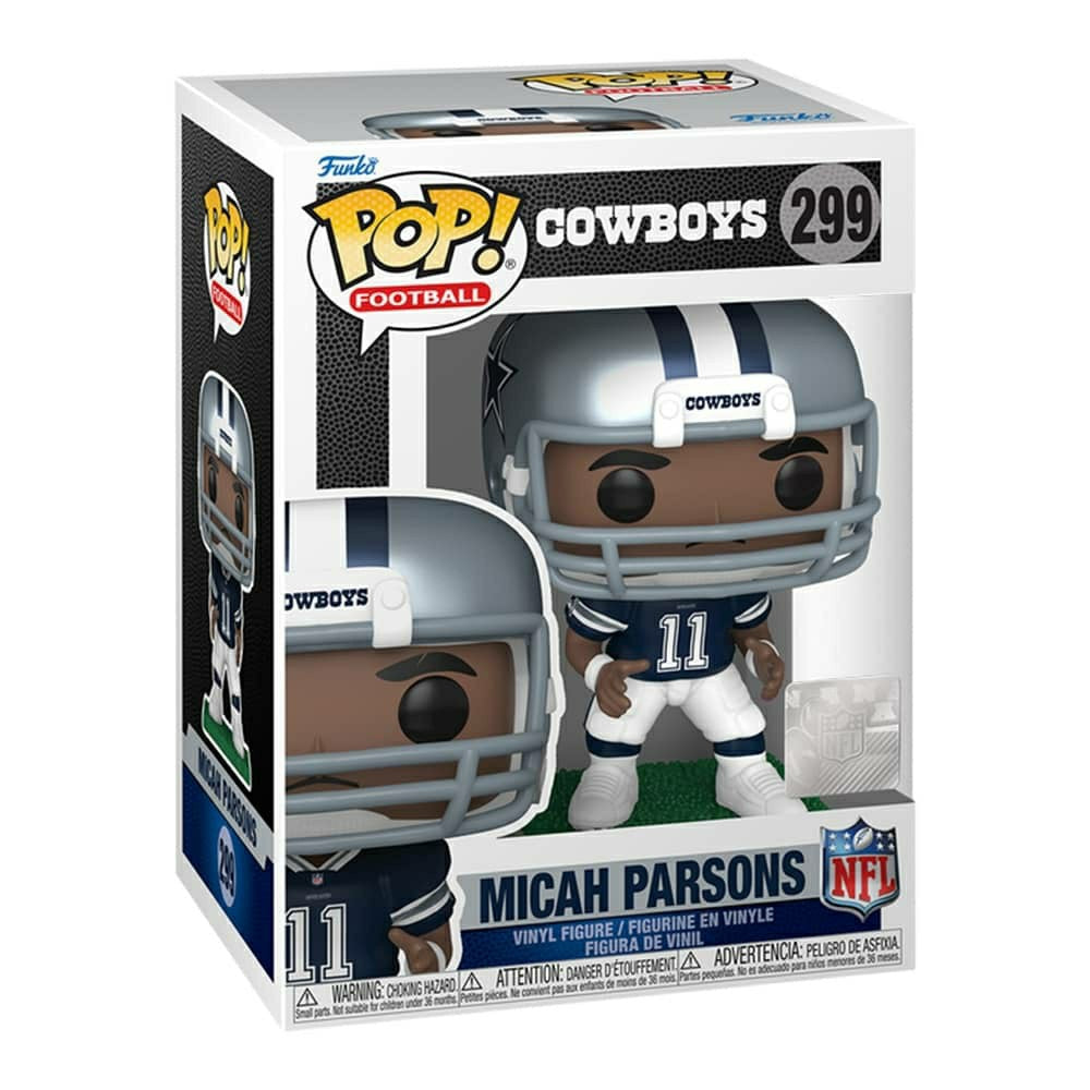 Funko POP! #299 Micah Parsons Dallas Cowboys Vinyl NFL Figure Taass US