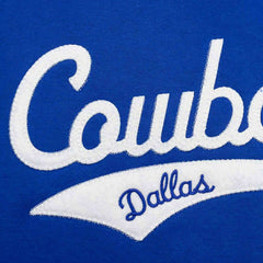 Dallas Cowboys Rewind Script Nike Club NFL Hoodie Blue Classic