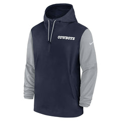 Dallas Cowboys 2024 NFL Sideline Pre-Game Nike Lightweight Player Jacket Navy Lifestyle
