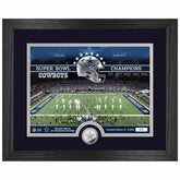 Dallas Cowboys Team Stadium Silver Coin Framed NFL Photo Fashion