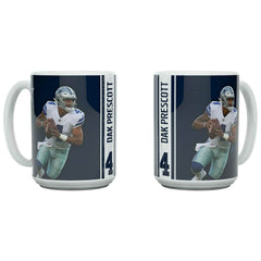 Dak Prescott Dallas Cowboys Jumbo Mug (450 ml) Taass sale