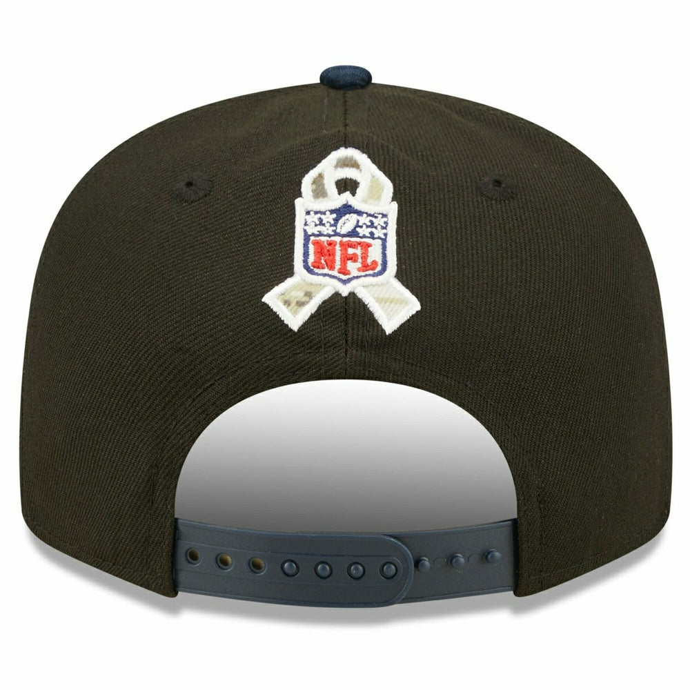 Dallas Cowboys 2022 NFL On-Field Salute to Service New Era 9FIFTY Snapback Cap Fashion