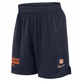 Denver Broncos 2024 NFL Sideline Mesh Nike Dri-FIT Shorts Navy Classic