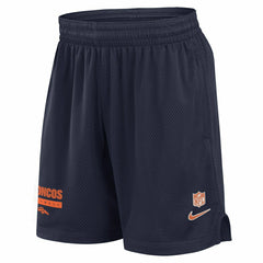 Denver Broncos 2024 NFL Sideline Mesh Nike Dri-FIT Shorts Navy Classic