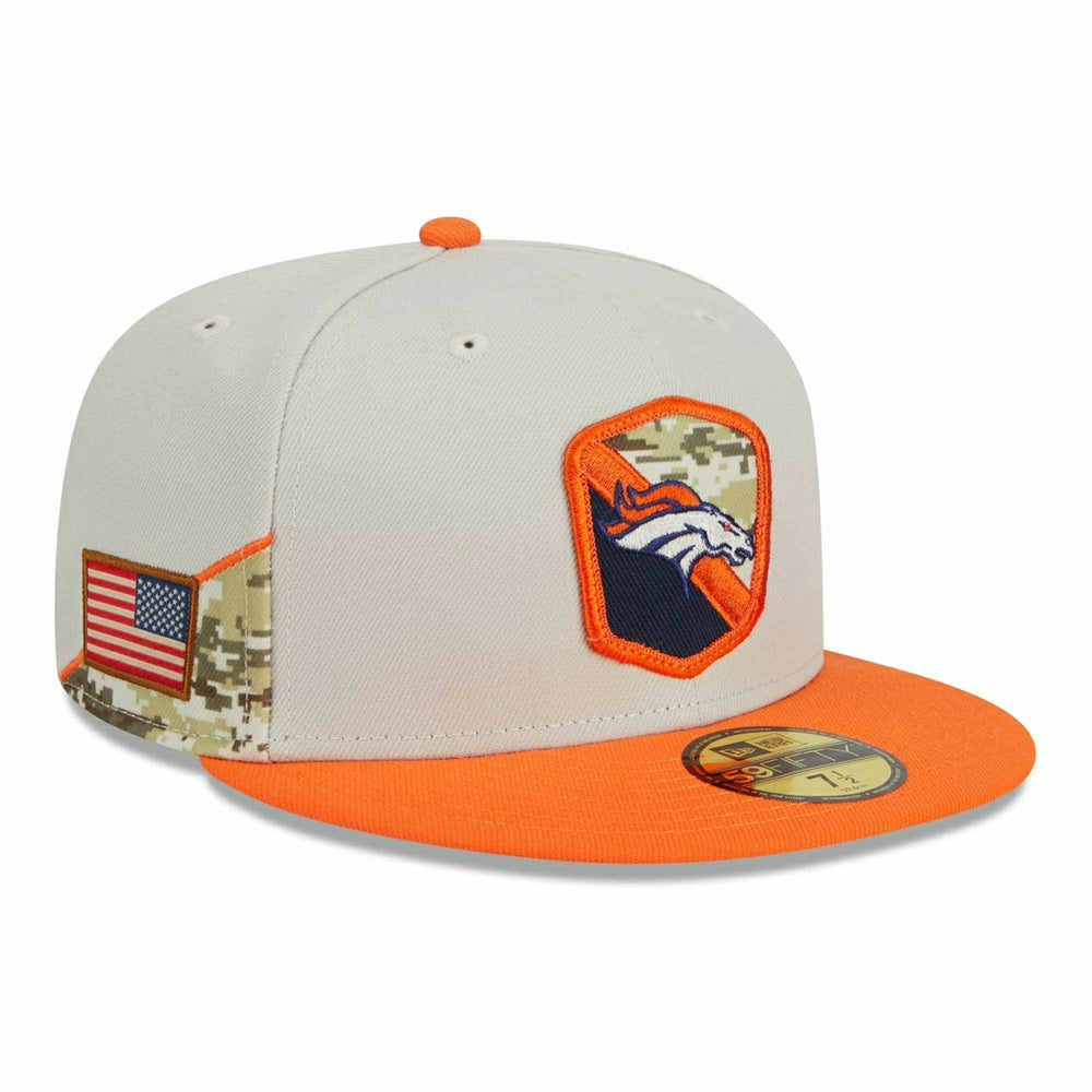 Denver Broncos 2023 NFL Salute to Service New Era 59FIFTY Fitted Cap Taass for sale