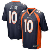 Jerry Jeudy #10 Denver Broncos Nike Game NFL Football Jersey Navy Taass for sale