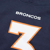 Russell Wilson #3 Denver Broncos Iconic Player NFL Hoodie Navy Taass US