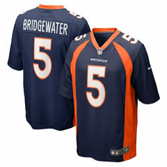 Teddy Bridgewater #5 Denver Broncos Nike Game NFL Jersey Alternate Navy Fashion