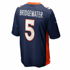 Teddy Bridgewater #5 Denver Broncos Nike Game NFL Jersey Alternate Navy Fashion