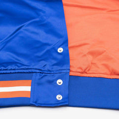 Denver Broncos Mitchell & Ness Lightweight Satin NFL Jacket Blue Taass sale