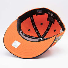 Denver Broncos Super Bowl 50 New Era 59FIFTY Fitted NFL Cap Orange Taass US