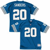 Barry Sanders #20 Detroit Lions Legacy Throwback NFL Jersey Blue Taass for sale